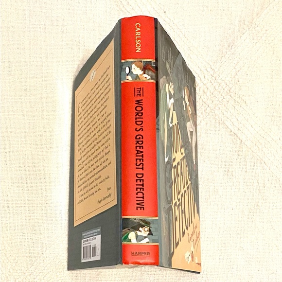 The World’s Greatest Detective YA by Caroline Carlson Hardback - Picture 3 of 11